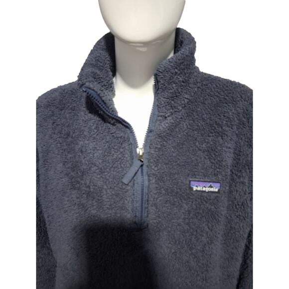 Patagonia Los Gatos ¼ Zip Jacket Womens L  Sherpa Fleece Hiking Gorpcore Outdoor - Picture 3 of 12